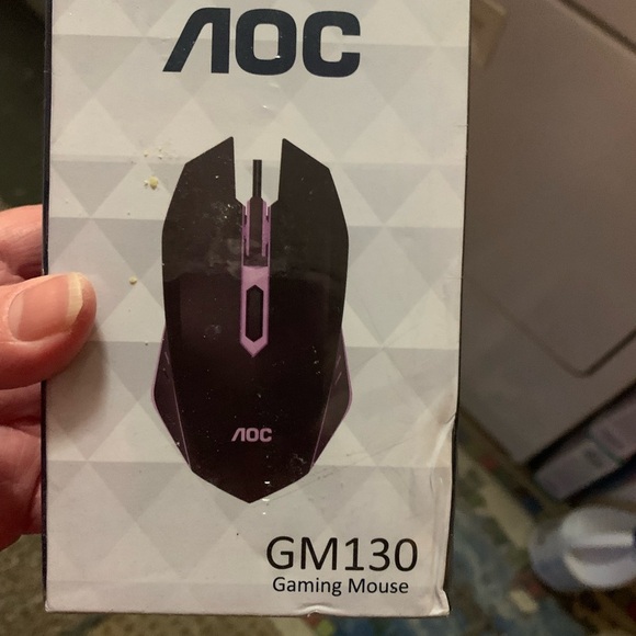 AOC Gaming Mouse with RGB Lighting - Picture 3 of 4